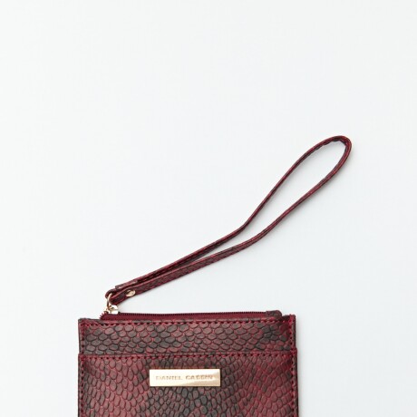 BILLETERA SNAKE Rojo