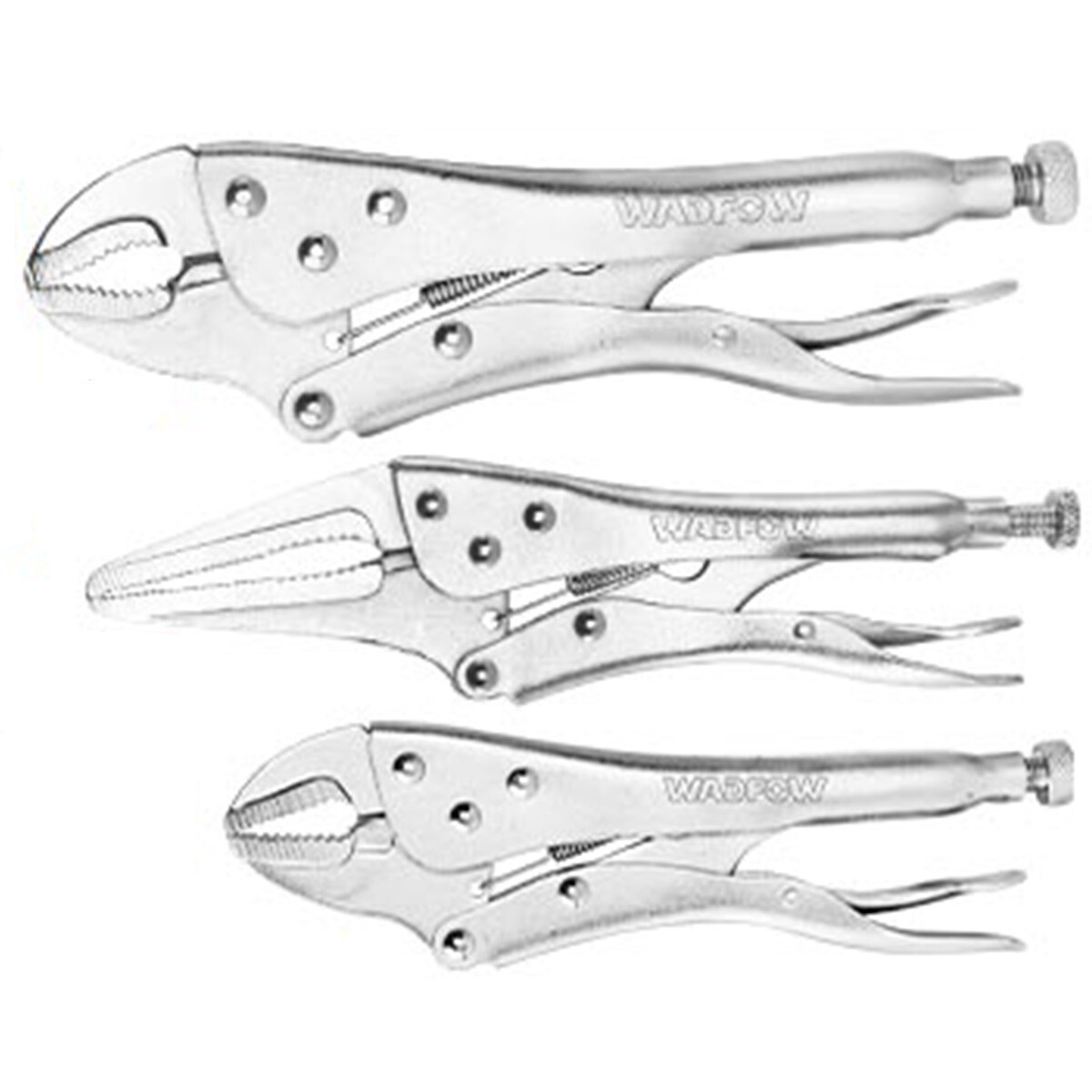 SET X 3 PINZA MORZA WADFOW 