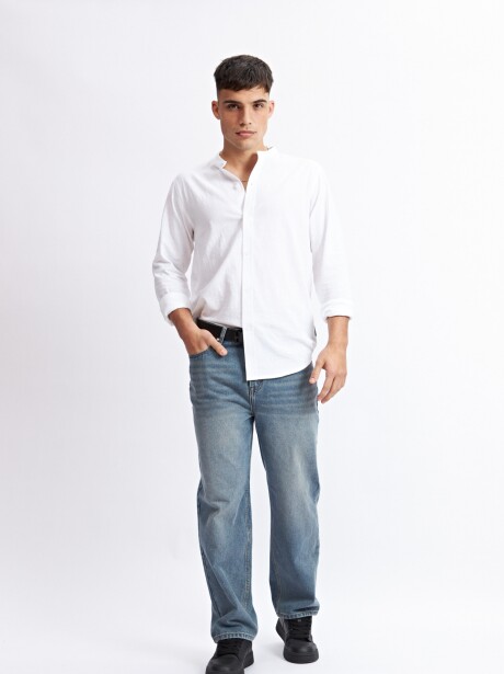 CAMISA BRIAN BLANCO