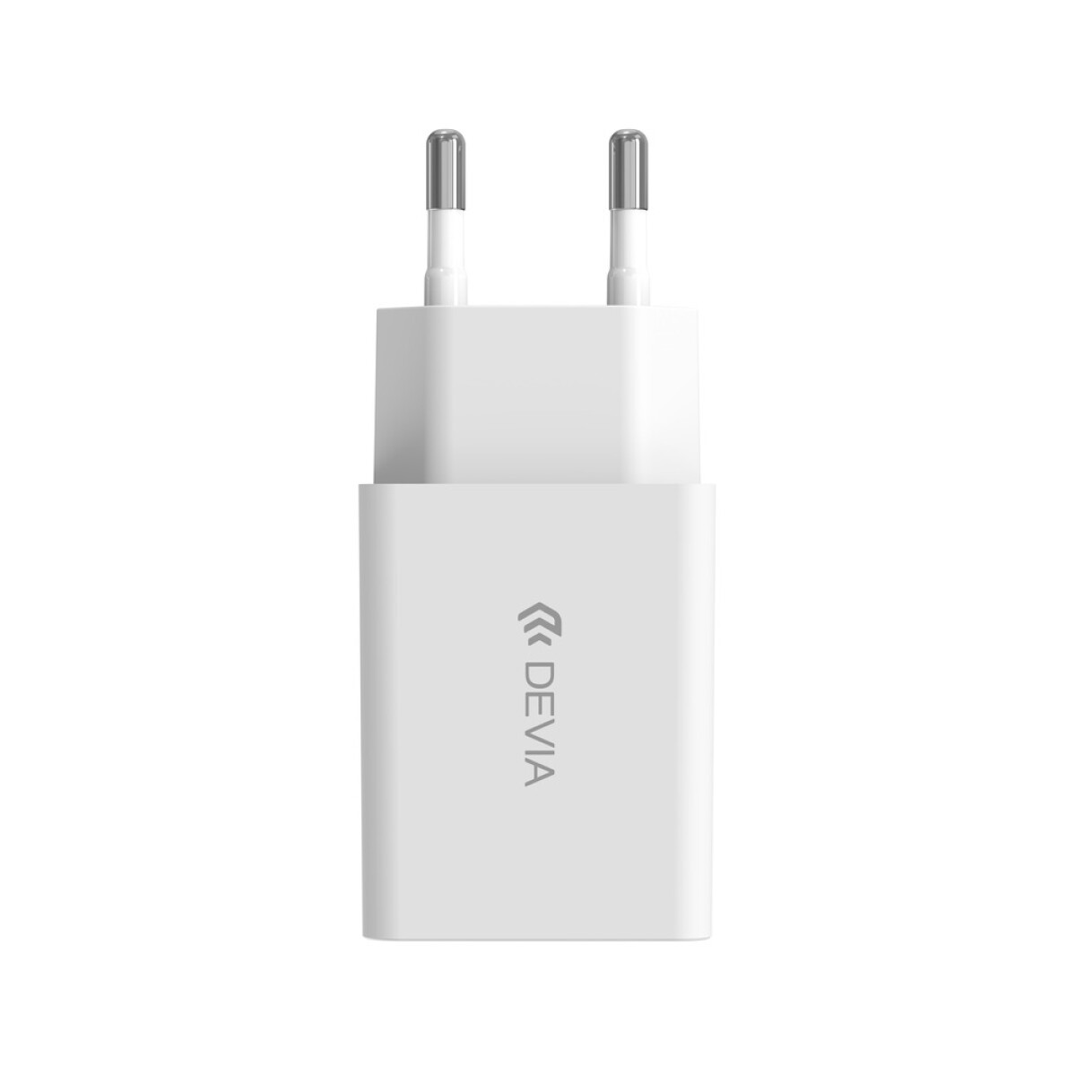 CARGADOR DE PARED DEVIA USB V3 EU 5V 2A SMART SERIES Blanco