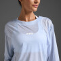 ReLight Long Sleeve - Mujer Halogen/white