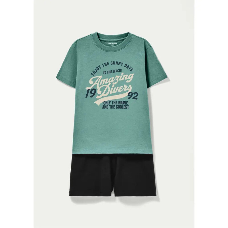 CONJUNTO MM MASC VERDE