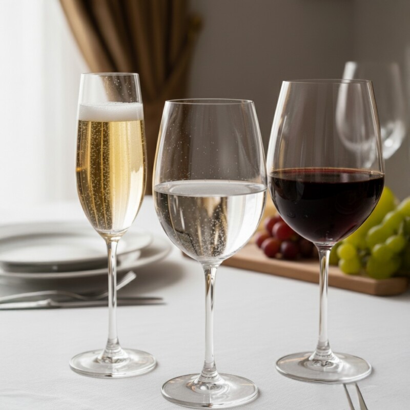 SET DE COPA TRANSP 18PZAS Unica