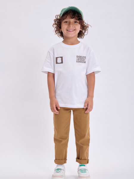 Pantalón jean Tostado