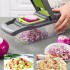 Rallador Cortador Vegetales Verduras Queso Premium 10 En 1 Rallador Cortador Vegetales Verduras Queso Premium 10 En 1