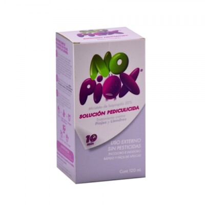 Piojicida Nopiox Solución 120 Ml. Piojicida Nopiox Solución 120 Ml.