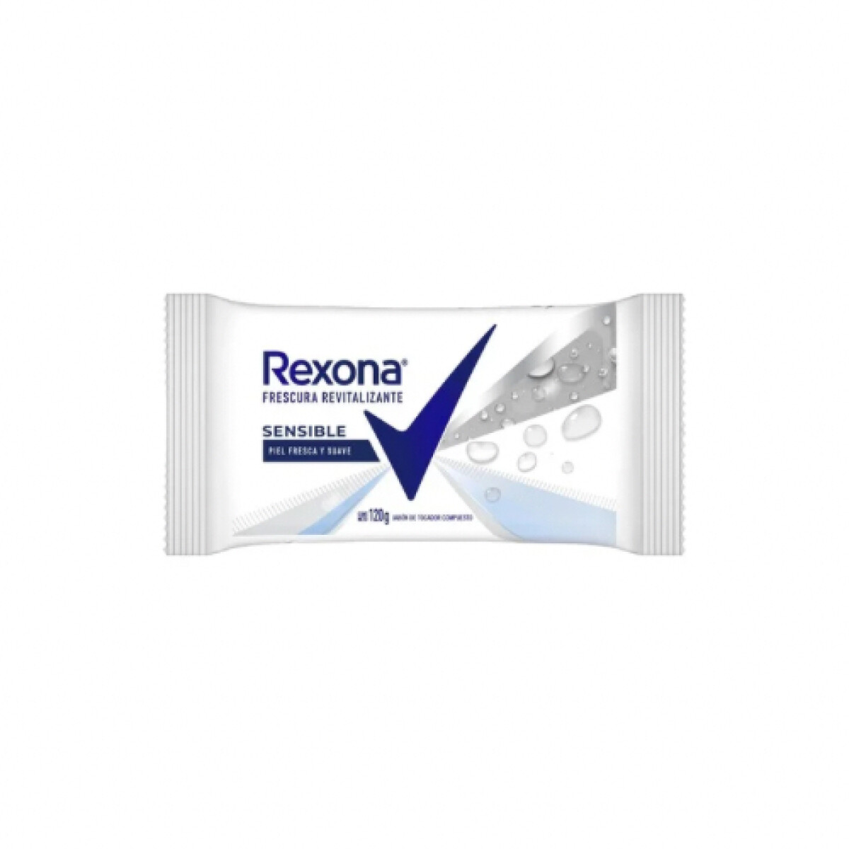 Rexona Jabón en Barra Piel Sensible Fresca 120 gr | Limpieza Suave y Cuidado Diario