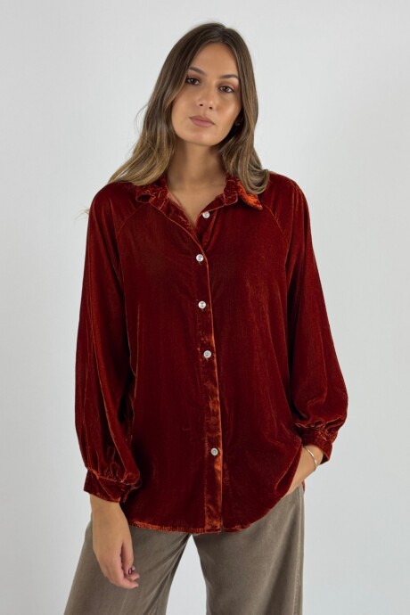CAMISA BEYONCE Terracota