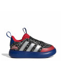 Championes de Niños Adidas Marvel Spider Man Bubble Comic Infantil Negro - Azul