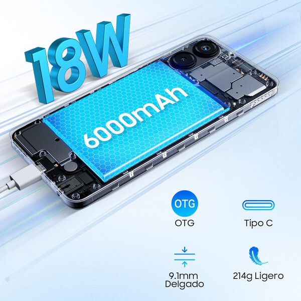 Blackview Color 8 8/256 Gb 4g PURPURA