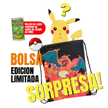 Bolsa sorpresa Pokémon Edición Limitada Bolsa sorpresa Pokémon Edición Limitada