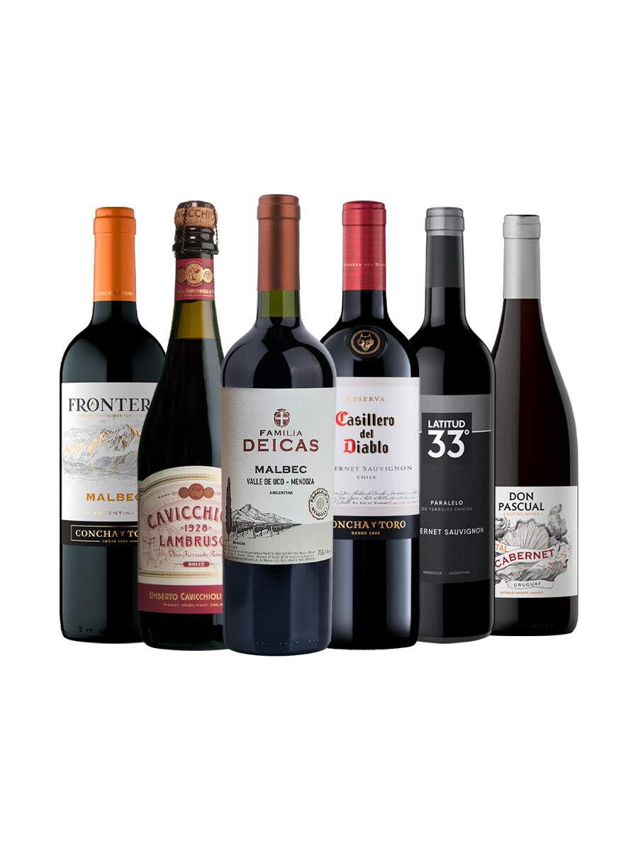 Pack Bacán Selección Slow Evenings x6 vinos Pack Bacán Selección Slow Evenings x6 vinos