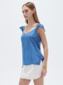 Musculosa Nuvio Anil