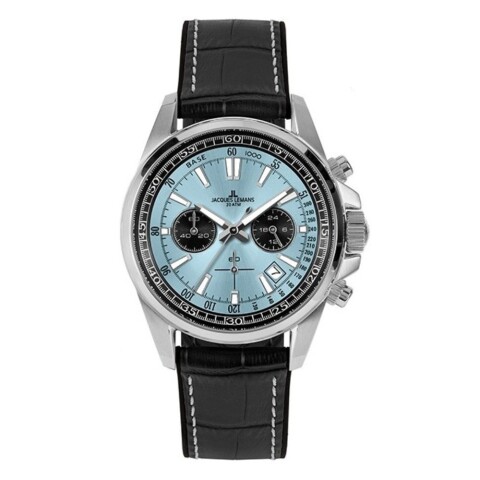 Reloj Jacques Lemans 1-2117R para hombre con cronógrafo y correa de cuero Reloj Jacques Lemans 1-2117r Para Hombre Con Cronógrafo Y Correa De Cuero