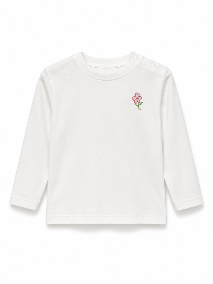 REMERA FOREST - BLANCO 