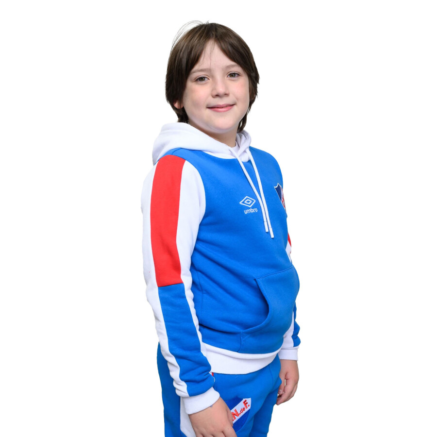 Canguro Infantil Umbro Urbano Nacional JRS Azul Real - Blanco - Rojo