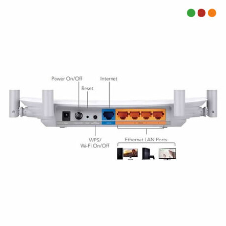 Router Tp-link Archer C50 Blanco 3693