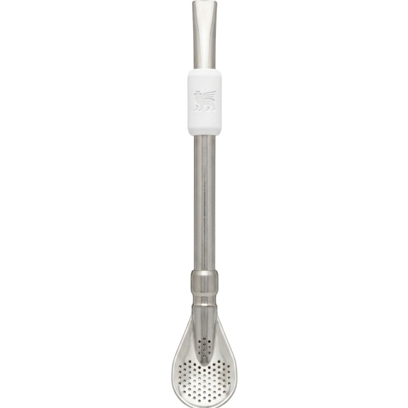 Set Stanley termo de 1.4 lt + mate + bombilla Naranja + Blanco