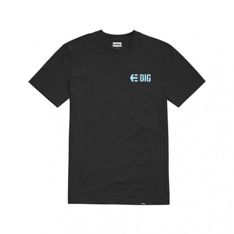 REMERA ETNIES X DIG Black