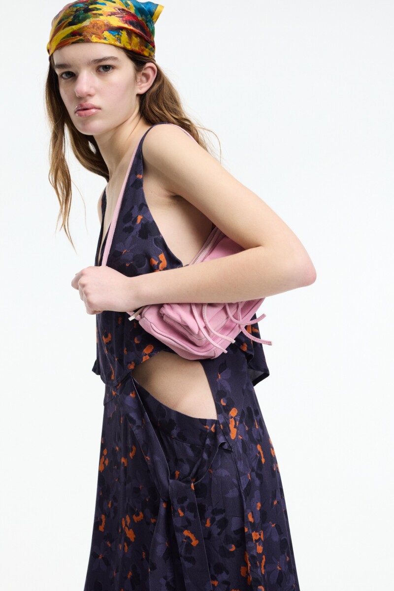 VESTIDO MIDI Estampado