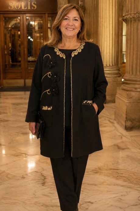 CHAQUETA BETTY Negro