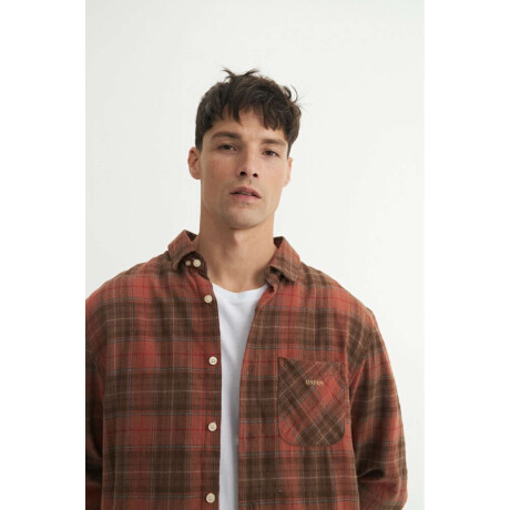 Camisa Trel Ladrillo