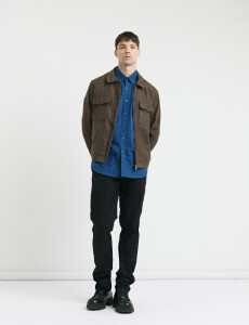 300711 CAMPERA HARRINGTON LABEL Oliva