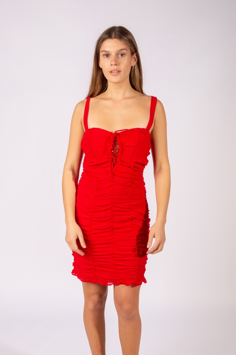 Vestido Aíra Rojo