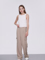 Pantalon Meyer Beige Oscuro