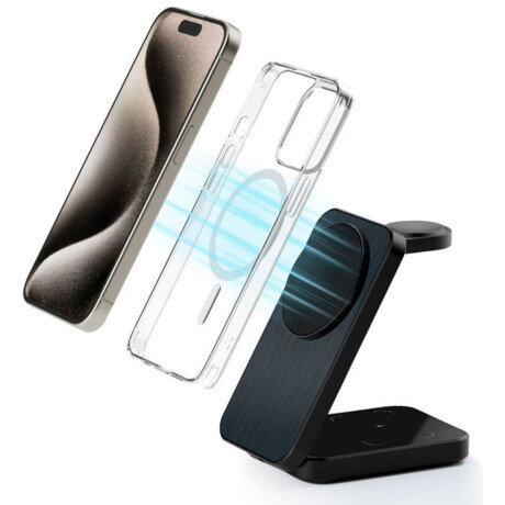 ACCESORIO INTERIOR - CARGADOR INALAMBRICO TELEFONO 3 EN 1 MAGNETICO WESTON ACCESORIO INTERIOR - CARGADOR INALAMBRICO TELEFONO 3 EN 1 MAGNETICO WESTON