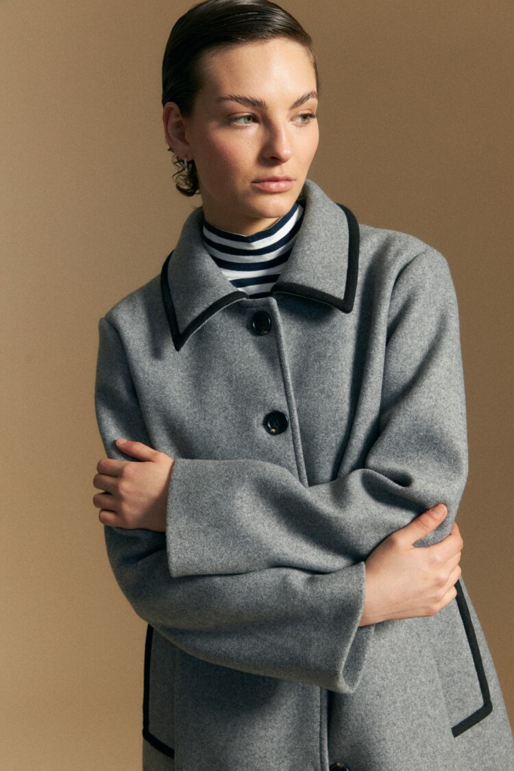 TAPADO BERYN Gris Melange