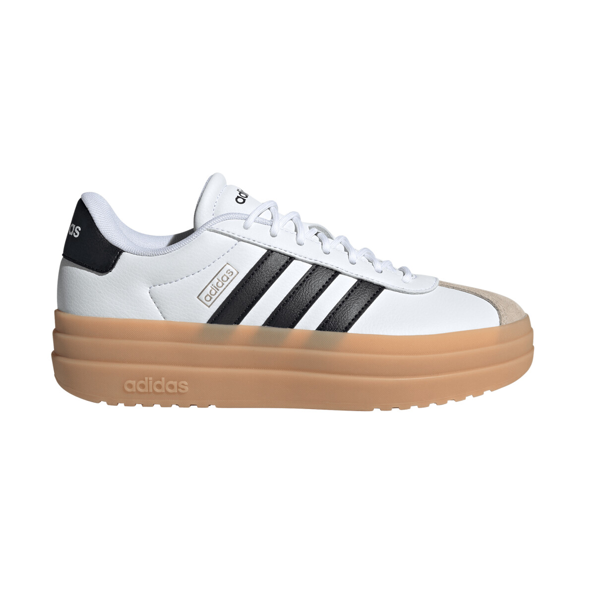 adidas VL COURT BOLD - Cloud White / Core Black / Gum 