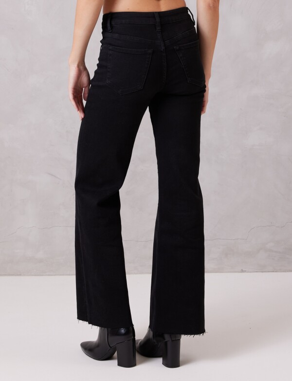 Jean Wide Leg NEGRO