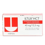 ILTUX HCT 40 MG. / 12,5 MG CJ X 28 COMP. única