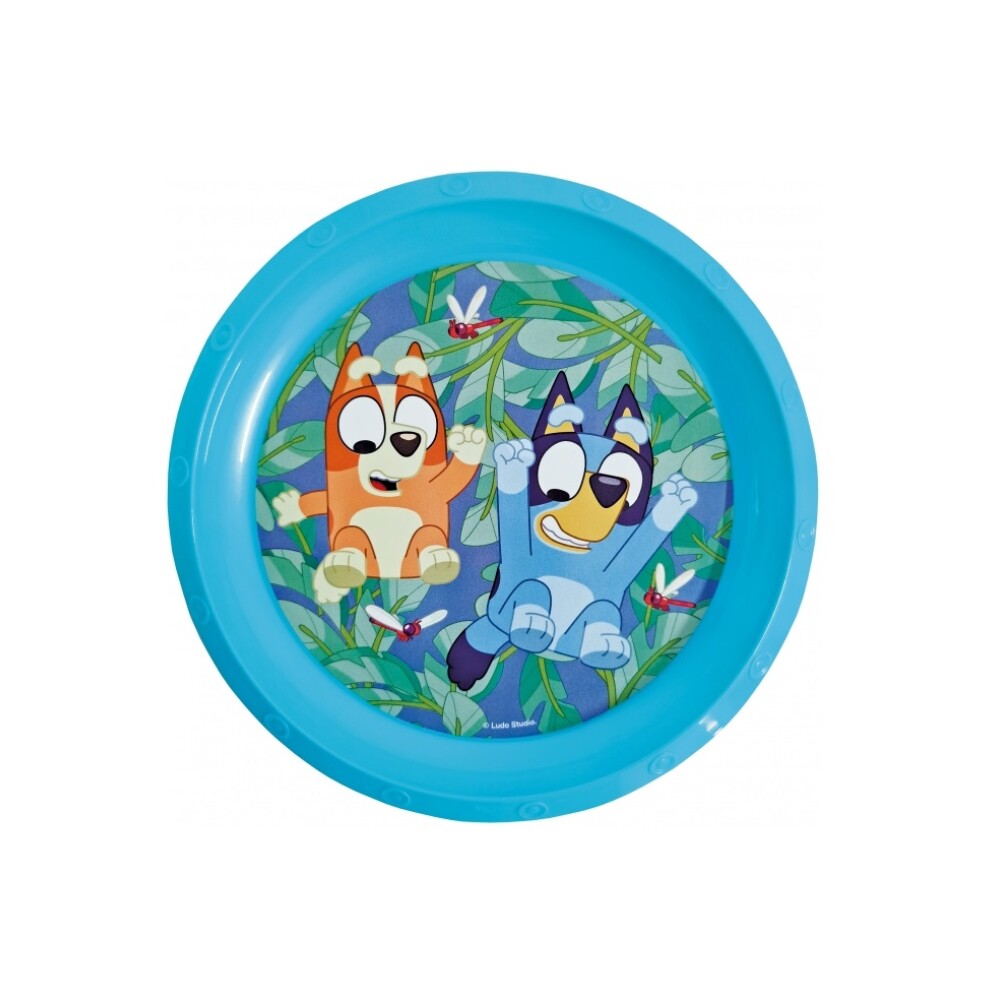 Plato Infantil Bluey Stor BAZAR PLASTICO EASY PP PLATO BLUEY 50612