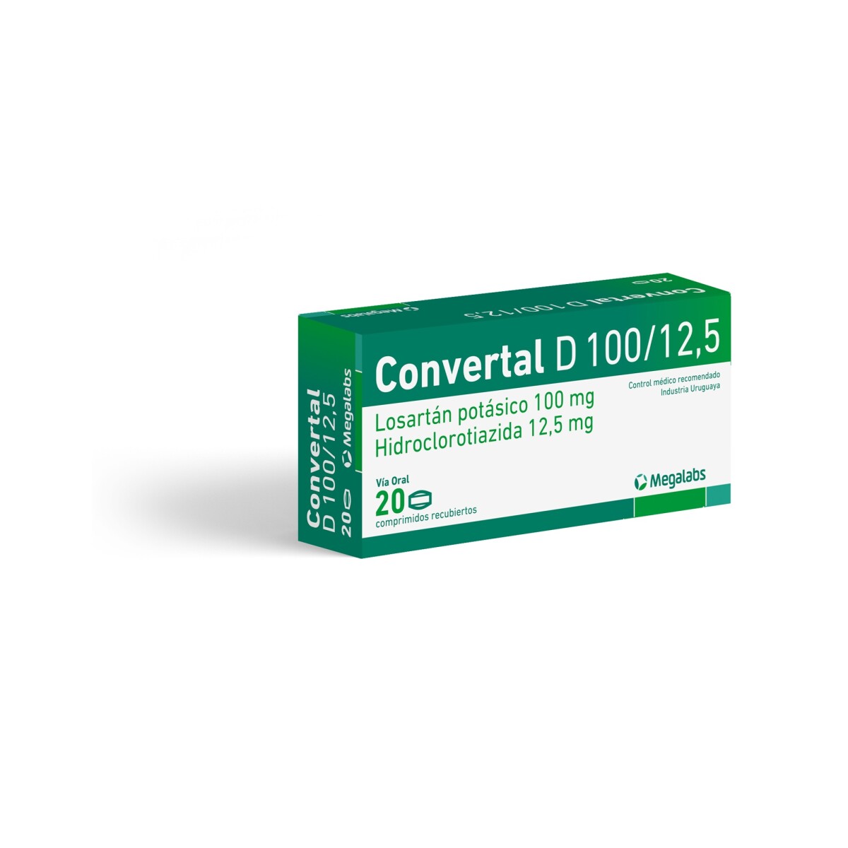 Convertal D 100 Mg./12.5 Mg. 20 Comp. 