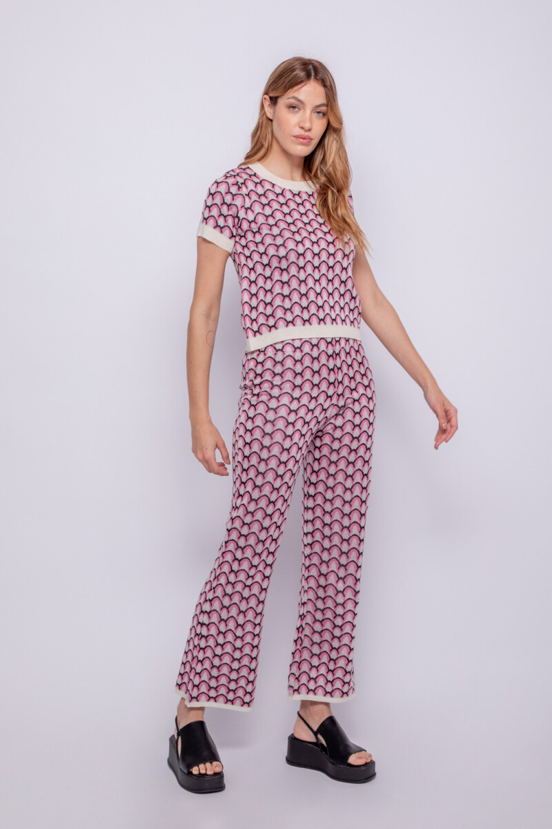 PANTALON RETRO Chicle