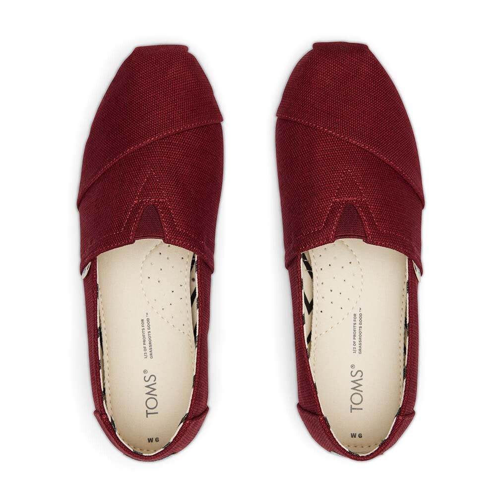 Heritage Canva Alpr Esp - Mujer Dark Red