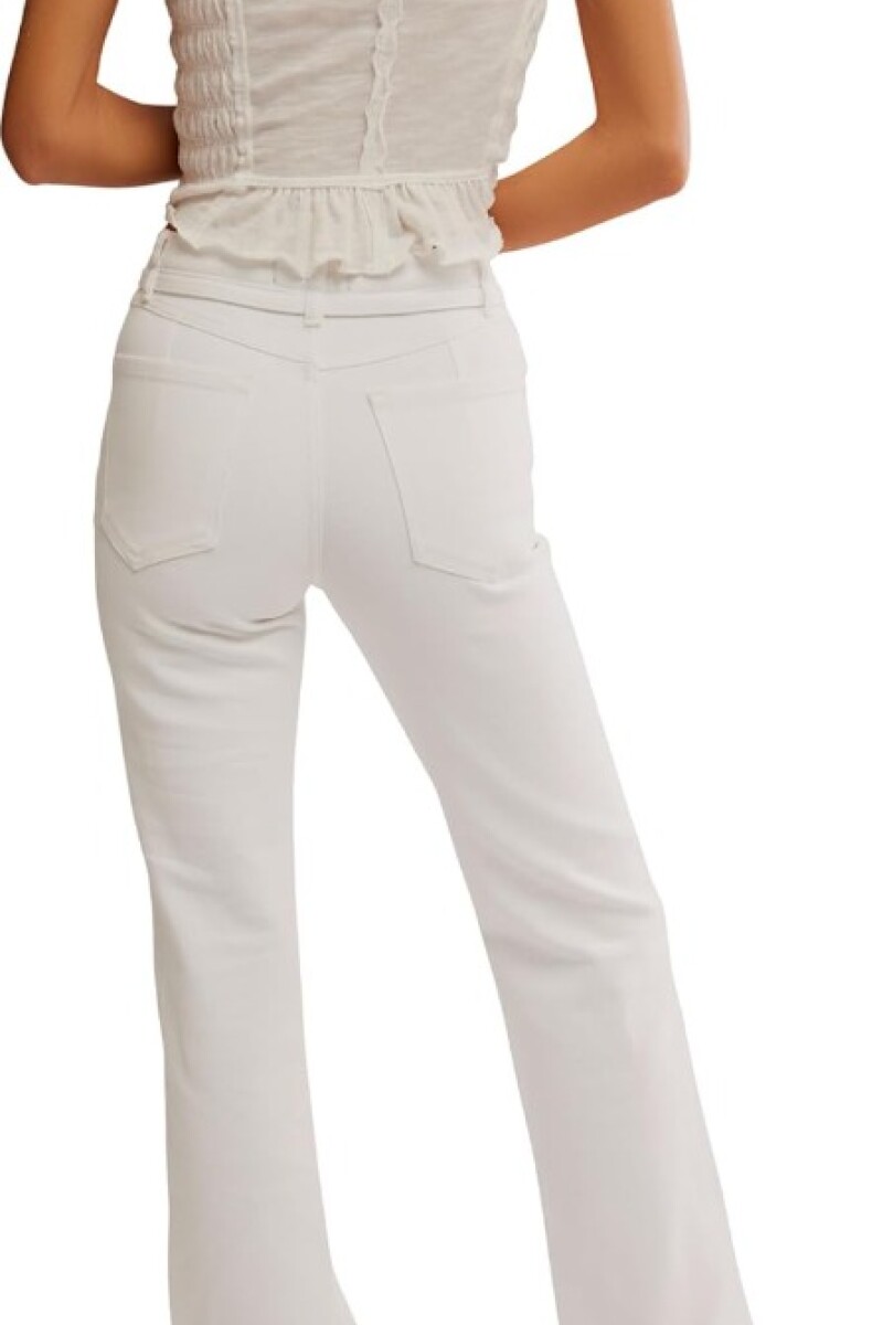 SABINE SLIM A LINE JEAN Blanco