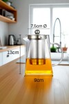Tetera de vidrio 750 ml Tetera de vidrio 750 ml