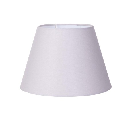 PANTALLA SMALL LINO GRIS CÓNICA