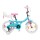 Bicicleta Baccio Mystic Sweet rodado 16 Celeste/Rosa