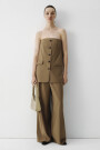 PANTALON ANCHO Beige