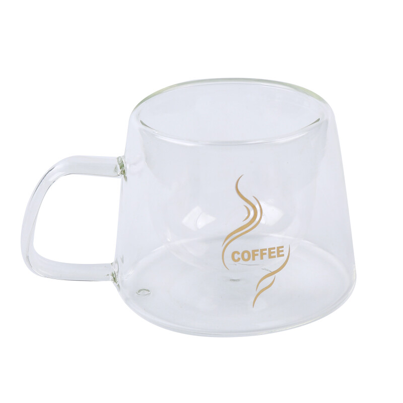 Taza vidrio doble 200ML N/a