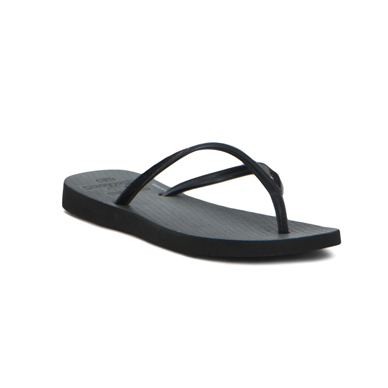 Tropical Brasil Ojota Quadradihas De Mujer - Negro Negro