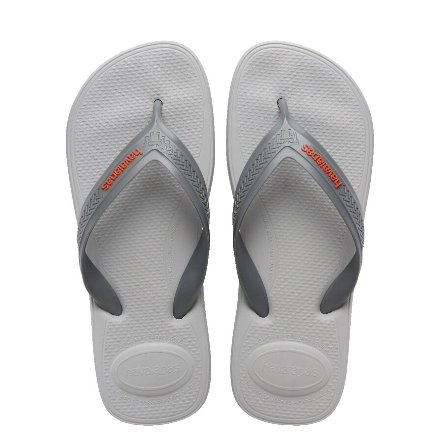 Ojota de Hombre Havaianas Top Max Comfort Gris Hielo