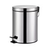 Tacho de Basura 20 Lts Lumax Cesto de Residuos Pedal o Manual Inox