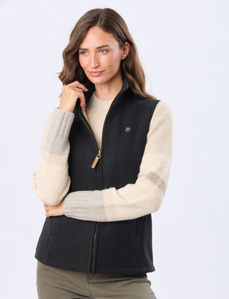 CHALECO POLAR Negro