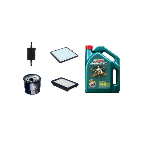KIT DE FILTROS Y ACEITE 10W40 CASTROL Kit De Filtros Y Aceite 10w40 Castrol