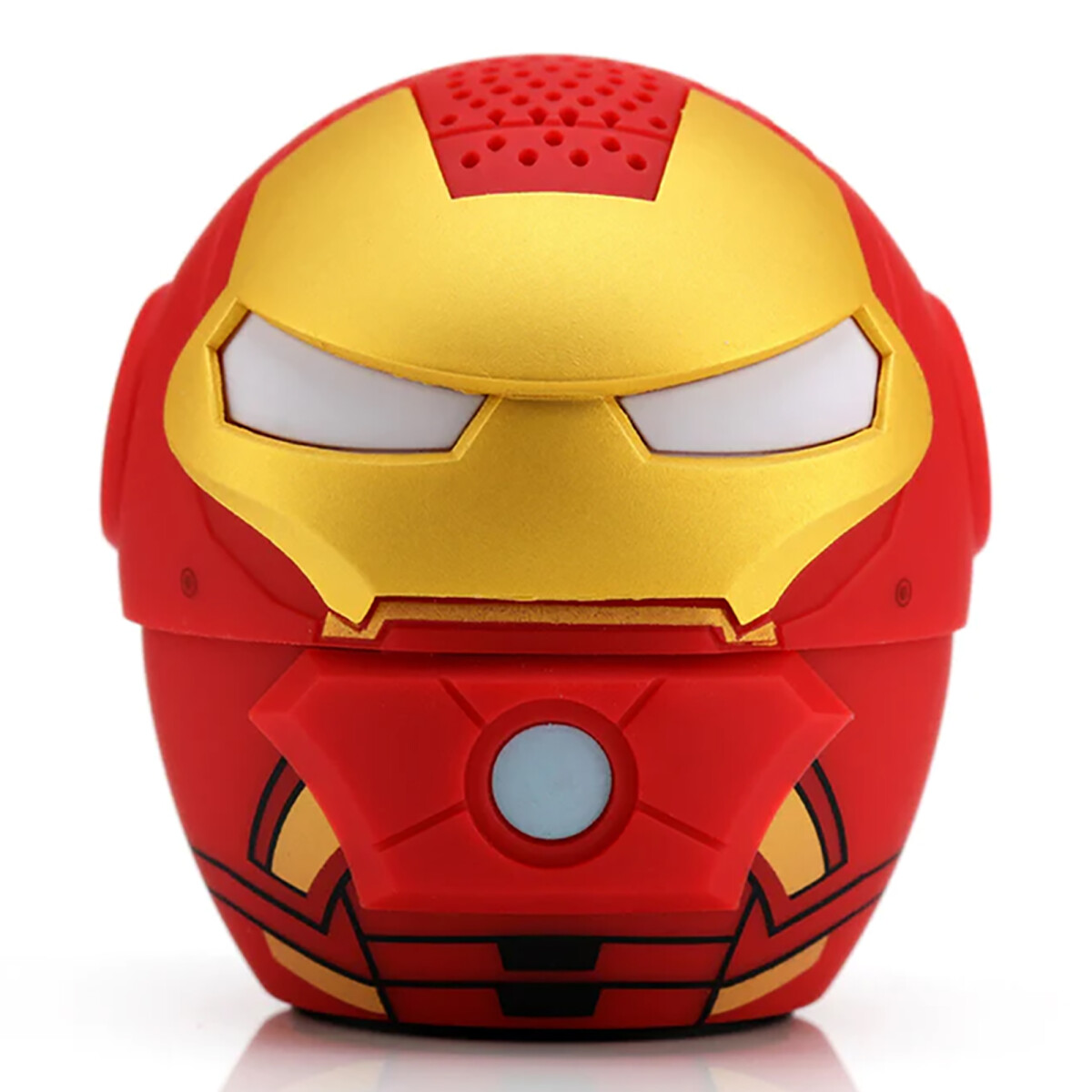 Bitty Boomers - Parlante Bluetooth Iron Man - Portátil. 4 Horas de Reproducción. Diseño Iron Man - 001 
